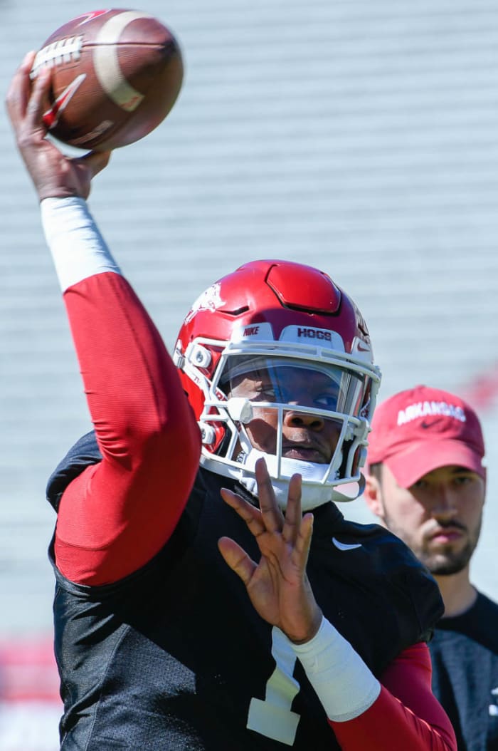KJ Jefferson-Spring Practice